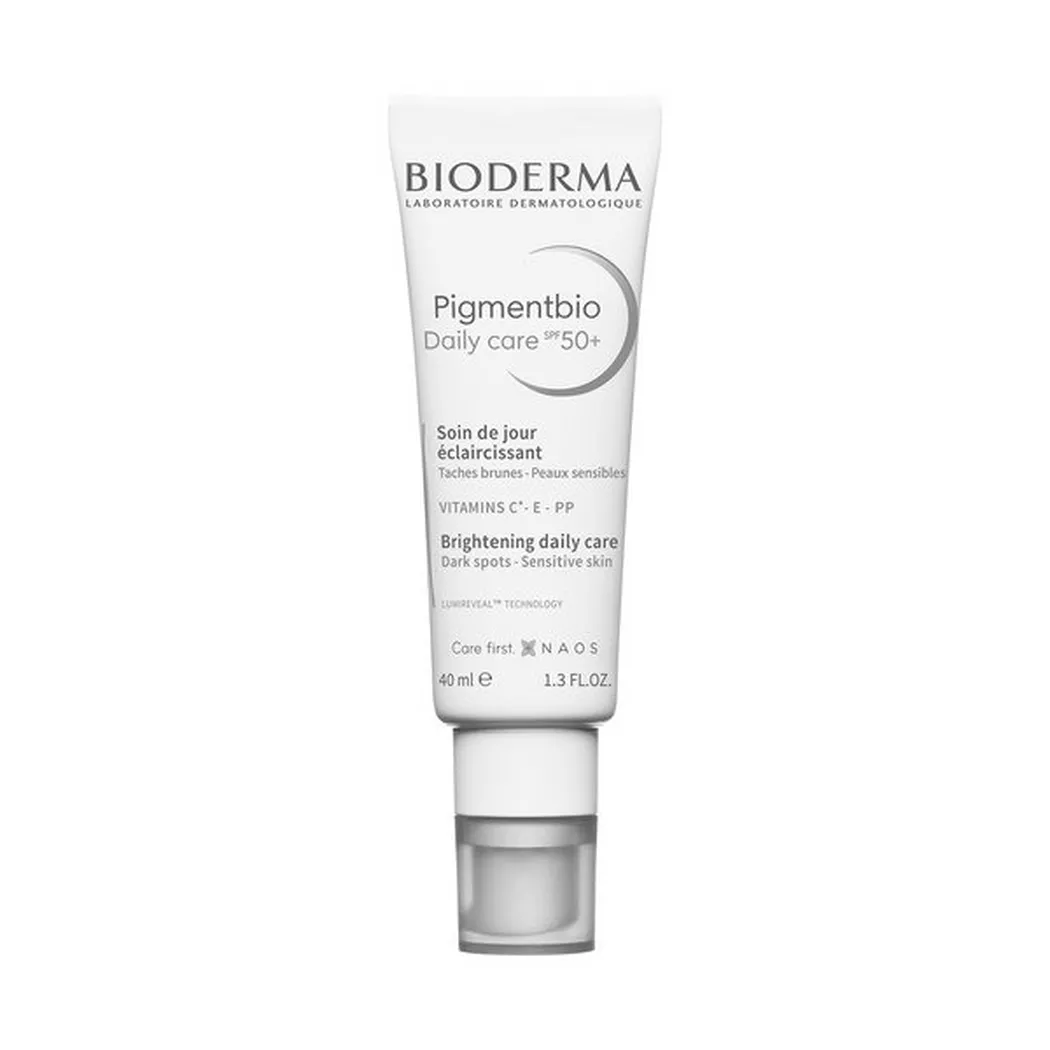 BIODERMA - Pigmentbio Daily Care SPF 50+ – Aufhellende Tagespflege - gegen braune Flecken, Pigmentbio Daily Care Spf50+, 40 ml