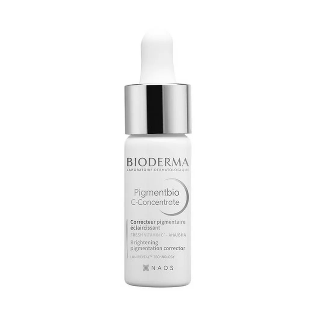 BIODERMA - Pigmentbio C-Concentrate – Aufhellendes Korrekturmittel - gegen braune Flecken, 15 ml