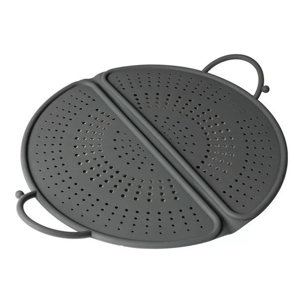 Kuhn Rikon - Pfannen-Spritzschutz, 30cm, Grau