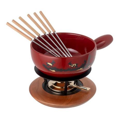 KUHN RIKON Käsefondue-Set Alphornbläser 