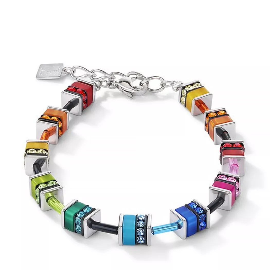 COEUR DE LION - Armband, 18.5CM, Silber
