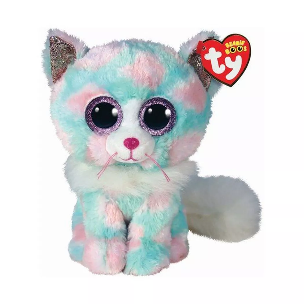 Ty - Beanie Boo, Katze Opal, 15cm, Multicolor