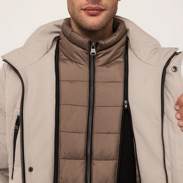 Manor Man Parka Rembourré à Capuche  