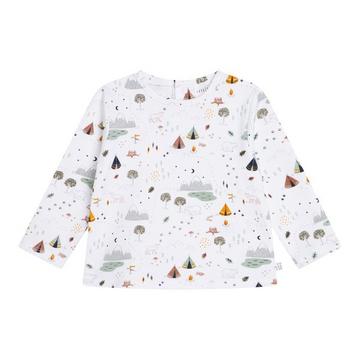 T-Shirt, Rundhals, langarm