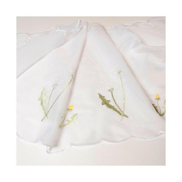 Gerster Collection Scheibengardinen Bistro Stickerei Pusteblume 