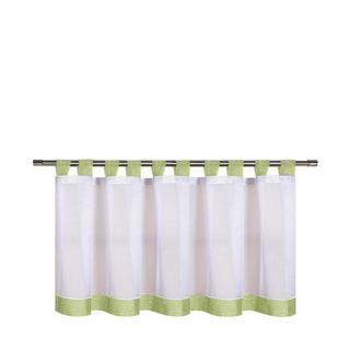 Gerster Collection Tende a vetro Bistro bianco/grigio chiaro 