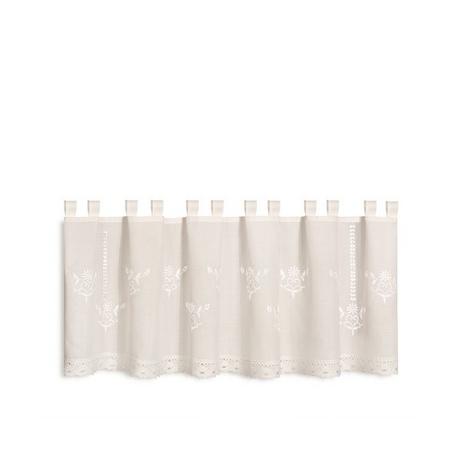 Gerster Collection Vitrages Bistro Broderie avec dentelle 