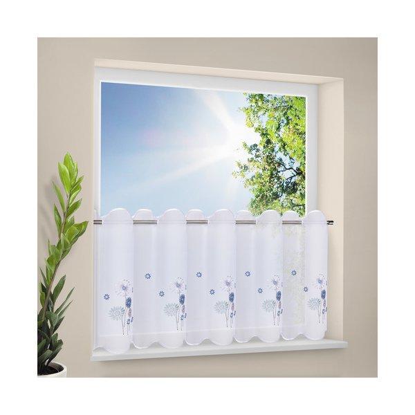 Gerster Collection Tende a vetro Bistro Ricamo fiore 