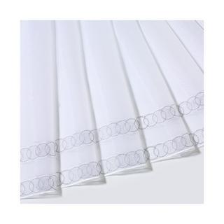 Gerster Collection Scheibengardinen Bistro Stickerei Kreise 