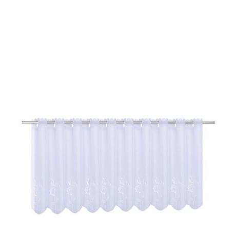 Gerster Collection Scheibengardinen Bistro Stickerei Rose 