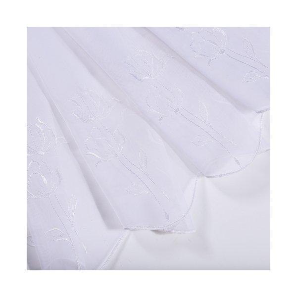 Gerster Collection Scheibengardinen Bistro Stickerei Rose 