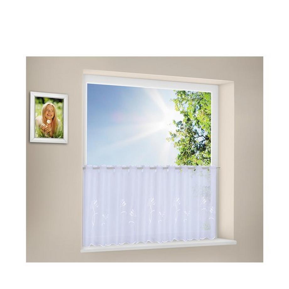 Gerster Collection Tende a vetro Bistro Ricamo Dente di leone 