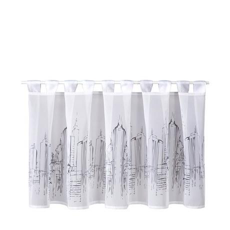 Gerster Collection Tende a vetro Bistro stampato Skyline 