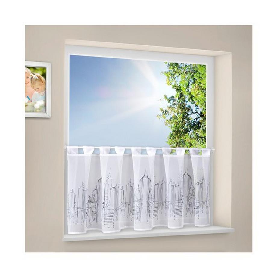 Gerster Collection Tende a vetro Bistro stampato Skyline 