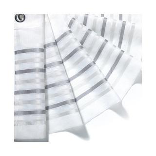 Gerster Collection Scheibengardinen Bistro Webstreifen 