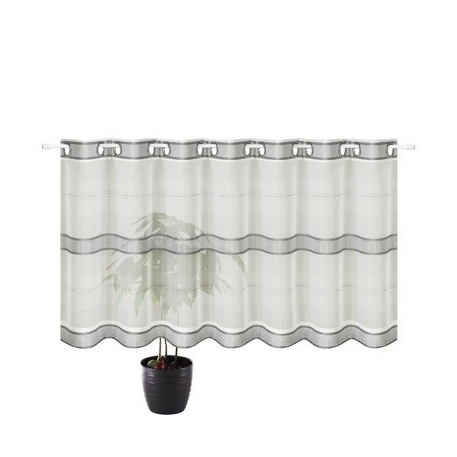 Gerster Collection Scheibengardinen Bistro Webstreifen 