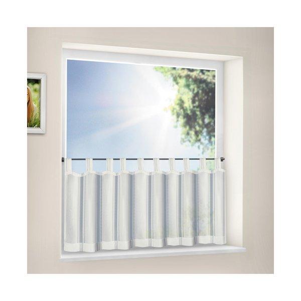 Gerster Collection Vitrages Bistro bandes tissées 