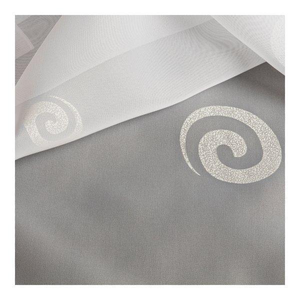 Gerster Collection Scheibengardinen Bistro bedruckt Kringel 