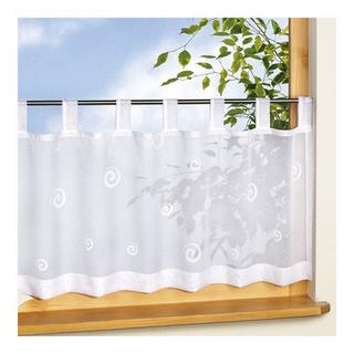 Gerster Collection Scheibengardinen Bistro bedruckt Kringel 