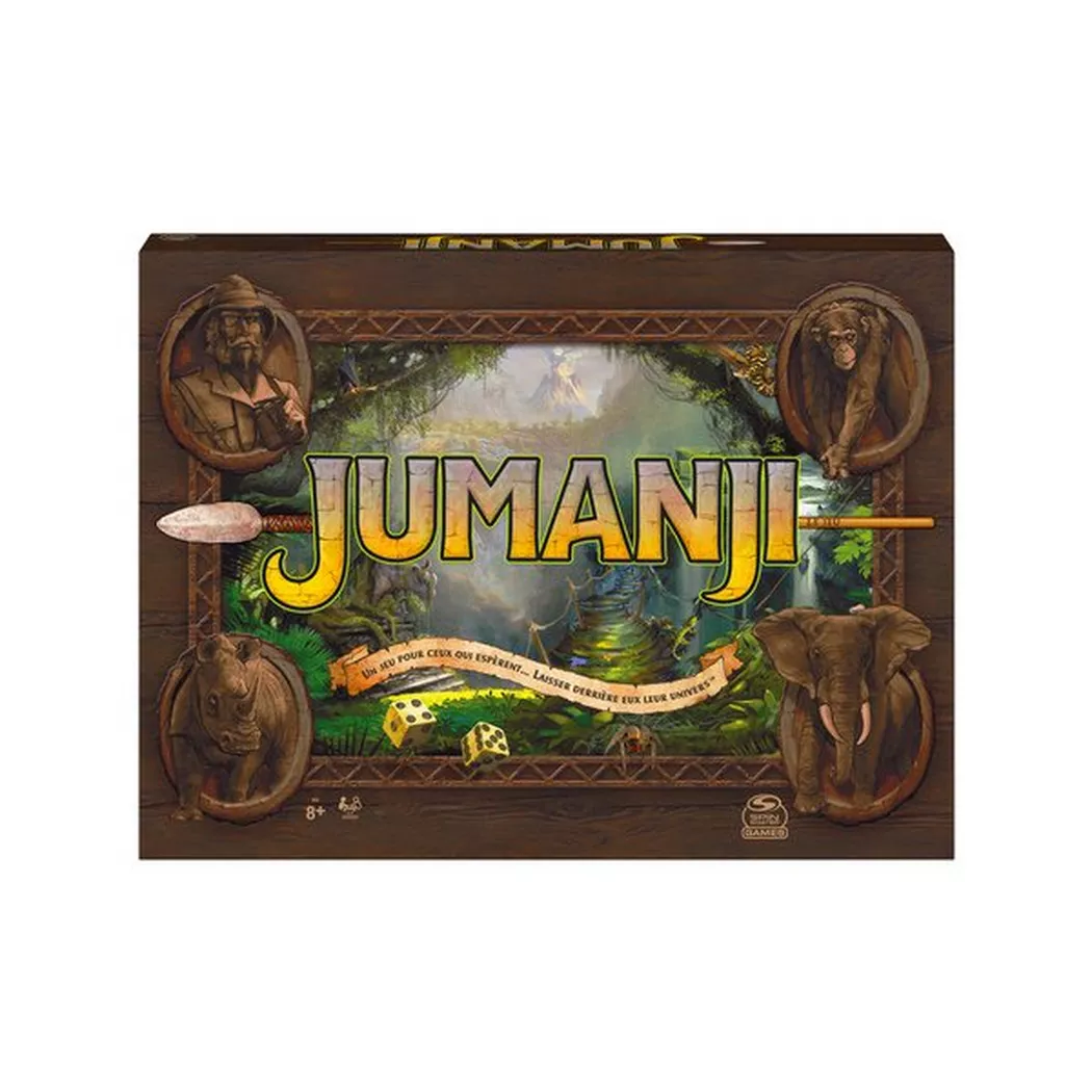 Spin Master Games - Jumanji, Französisch, Multicolor