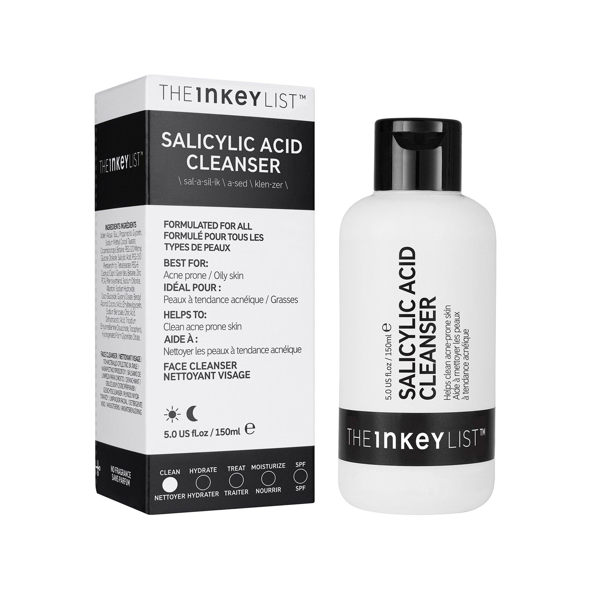 THE INKEY LIST  Nettoyant imperfections + pores à l'acide salicylique 