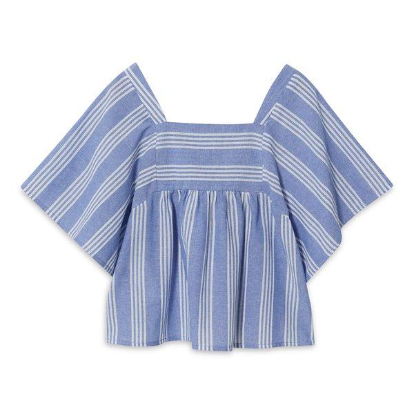 Image of MANGO Kids Bluse, kurzarm - 7Y