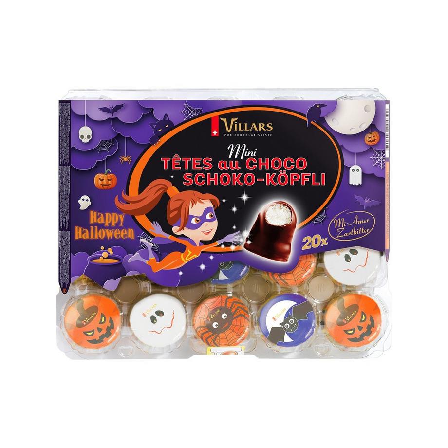 Mini Tete Au Choc Halloween