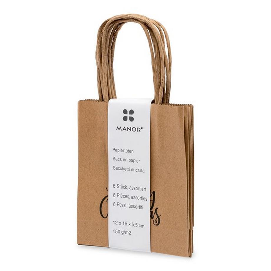 Manor Papeterie Ensemble de sacs en papier  