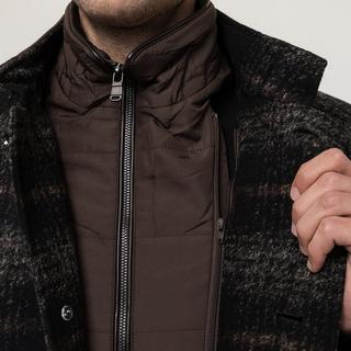 Manor Man Manteau Col Montant  