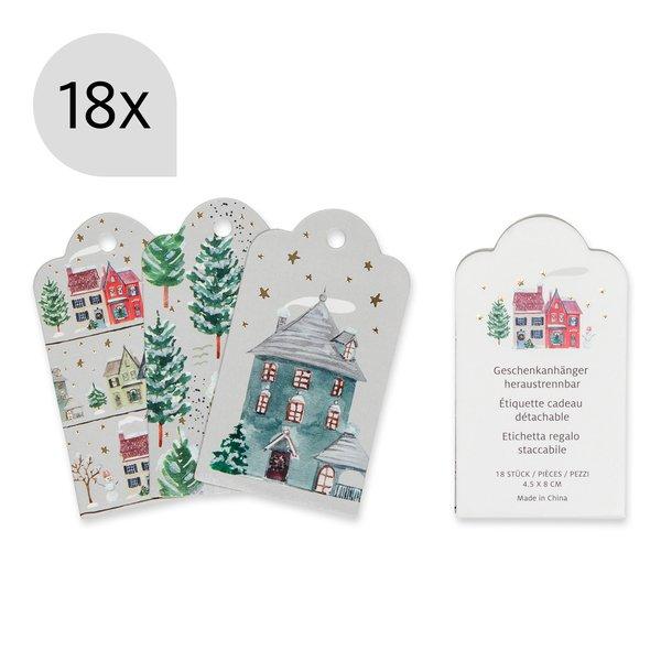 Manor Geschenkanhänger 
 Häuser 