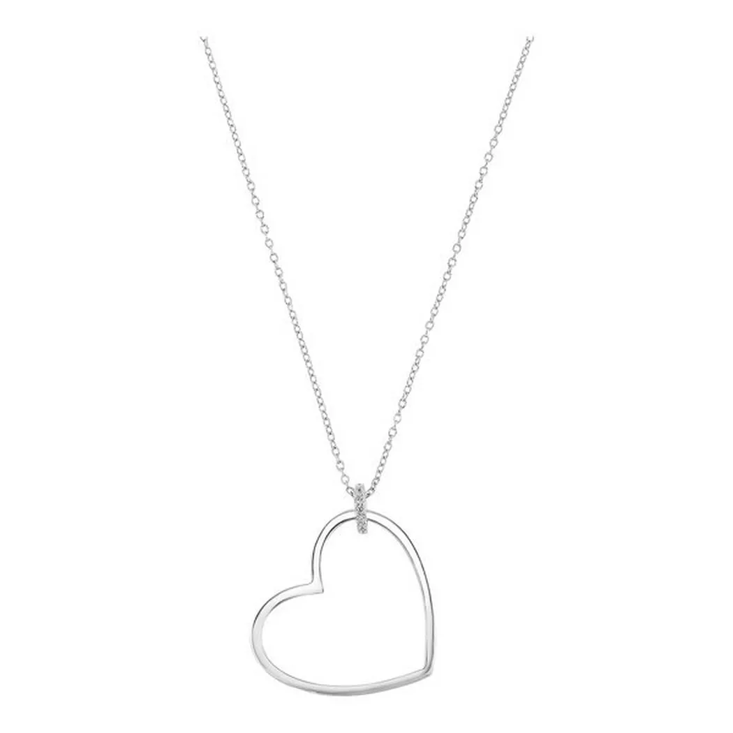 Amor - Halskette, 45cm, Silber