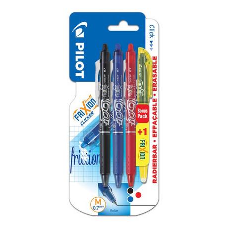 Pilot Tintenroller FriXion Clicker + Light 