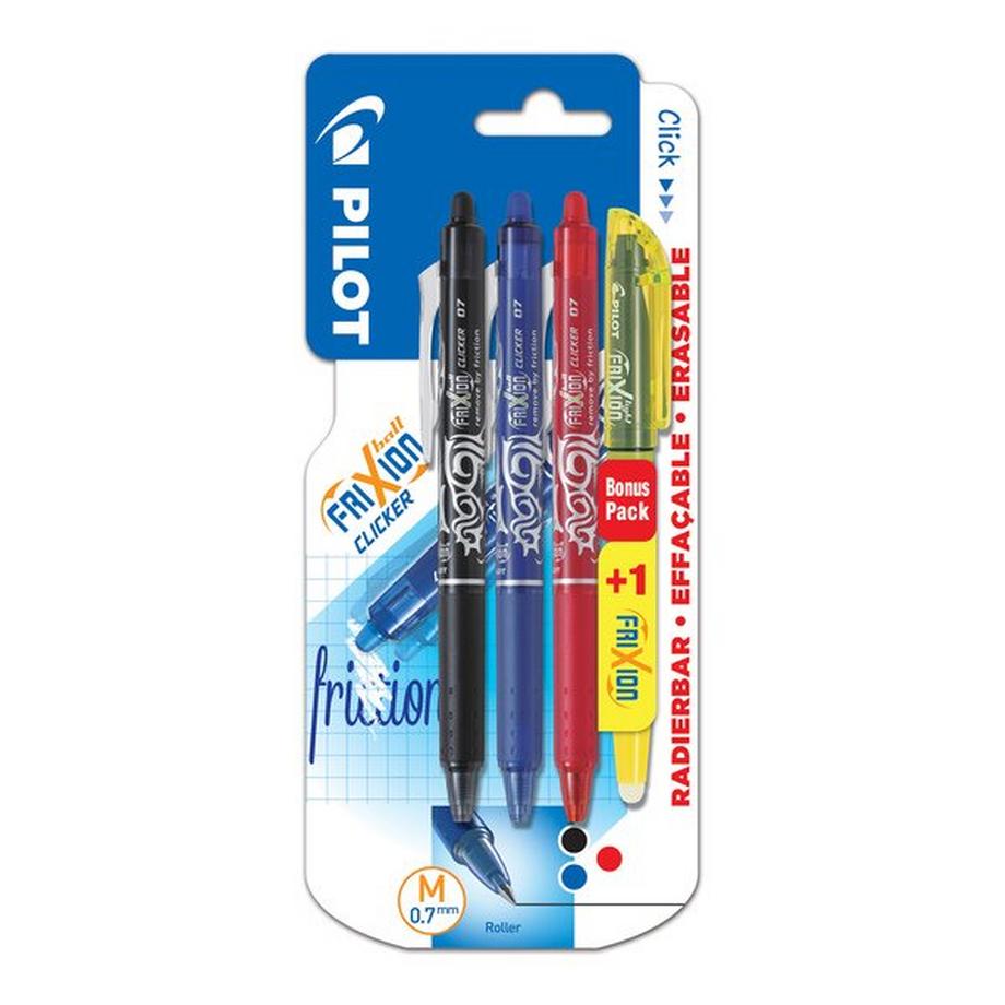 Pilot Rollerball FriXion Clicker + Light 