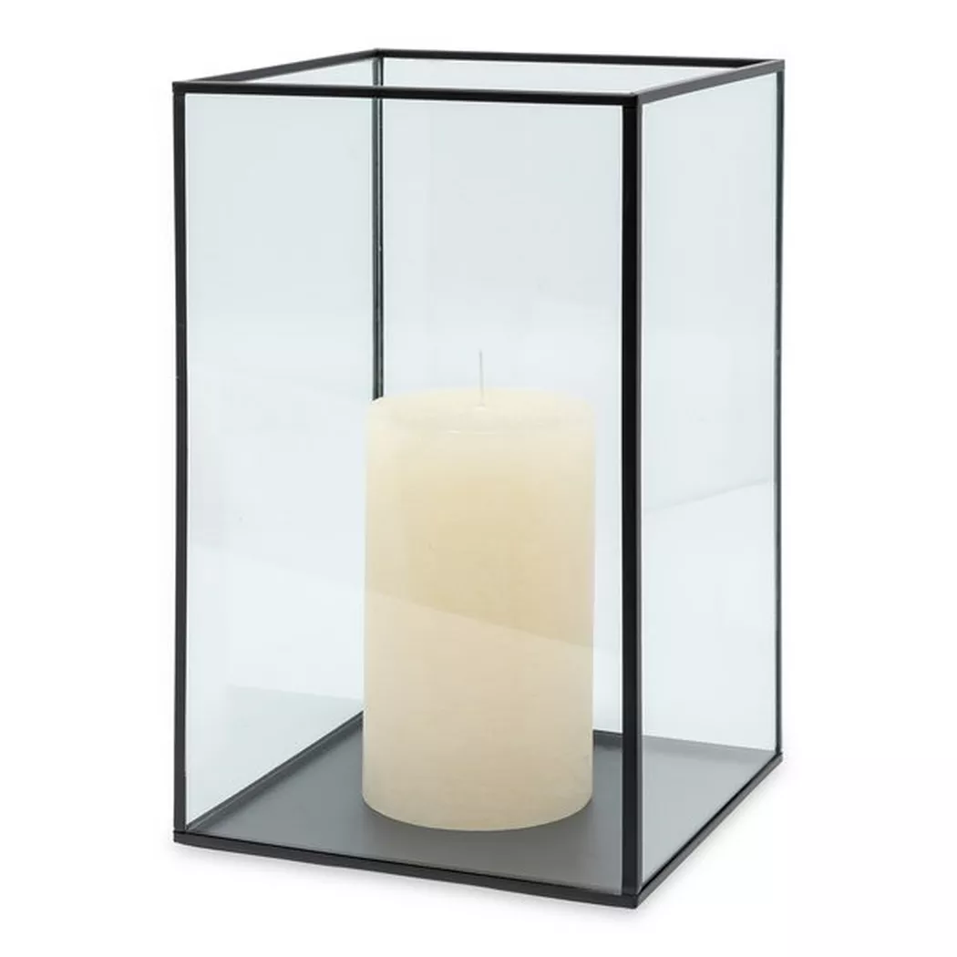 Manor Home - Laterne, L, Black