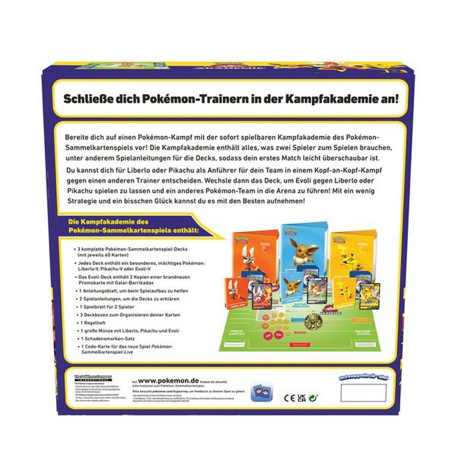 Pokémon  Kampf Akademie, Deutsch 