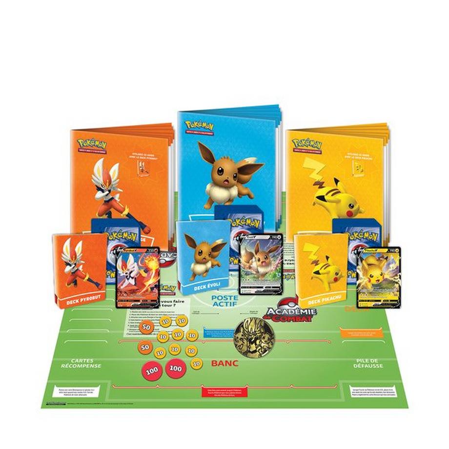 Pokemon  Académie de combat, Francese 