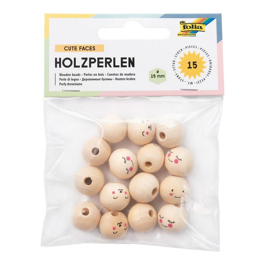 Folia Perline Cute Faces 