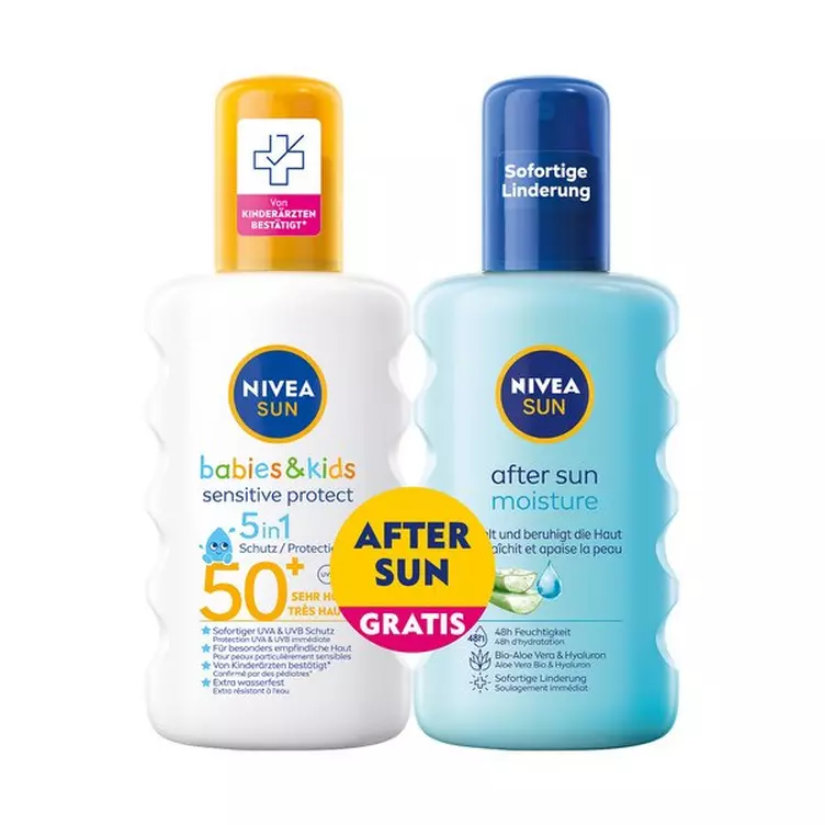NIVEA Mixpack Kids Sensitive Spray LSF 50 + After Sun Sprayonline kaufen MANOR