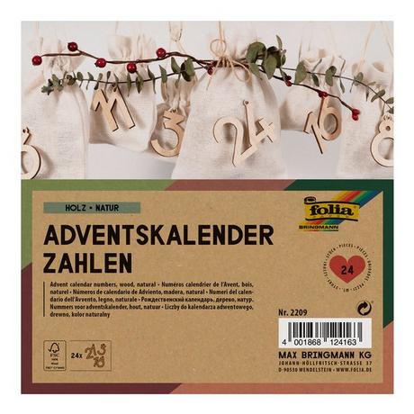 Folia Adventskalender DIY  