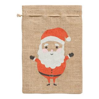 Folia Sacs en tissu Weihnachtsmann 