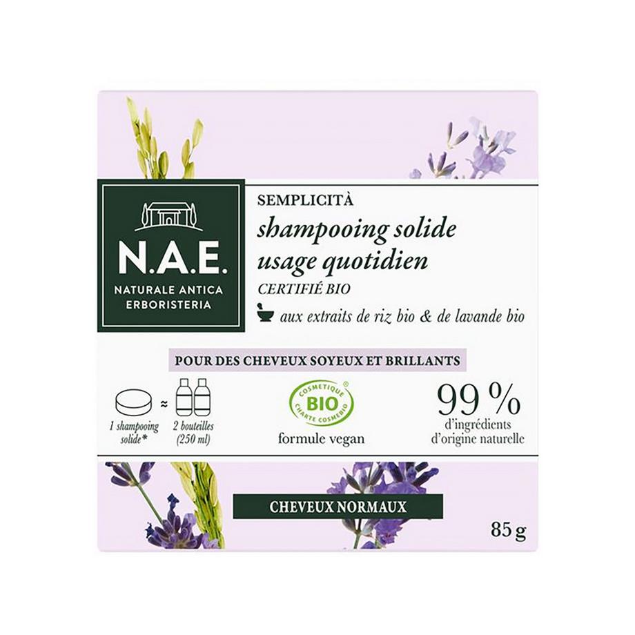 N.A.E. Semplicità Solid Soap shampoo quotidiano 