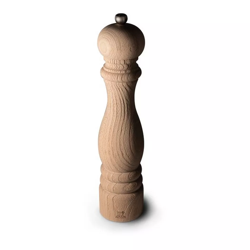 This beautifully rustic wooden pepper mill is a tribute to Peugeot's end-to-end environmental strategy and is accompanied by exceptional fair trade pepper that has been harvested in Cambodia Paris Nature