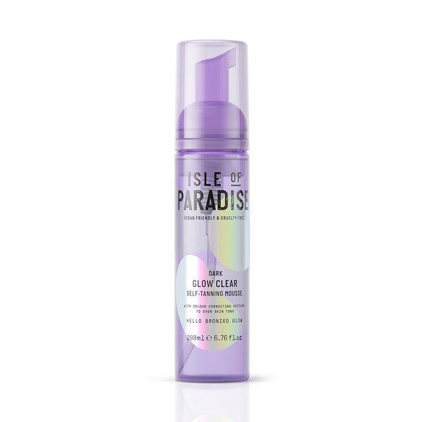 Image of Isle of Paradise Glow Clear Mousse Violet - 200ml