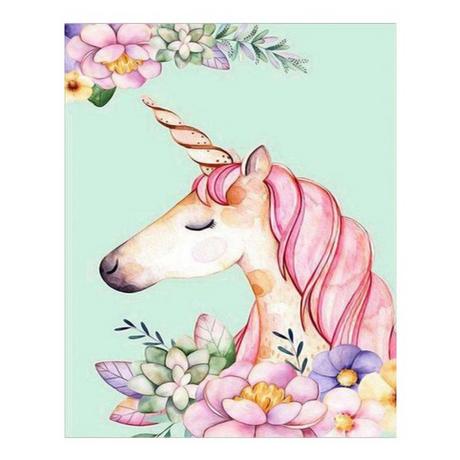 Figured'Art Diamantmosaik Einhorn 