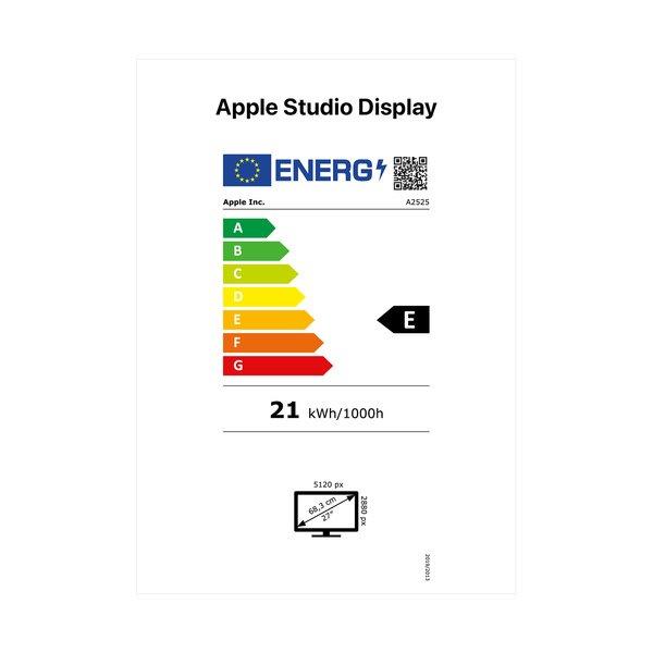 Apple Studio Display - Standard Glass - VESA Mount Adapter (Stand not included) Ecran 