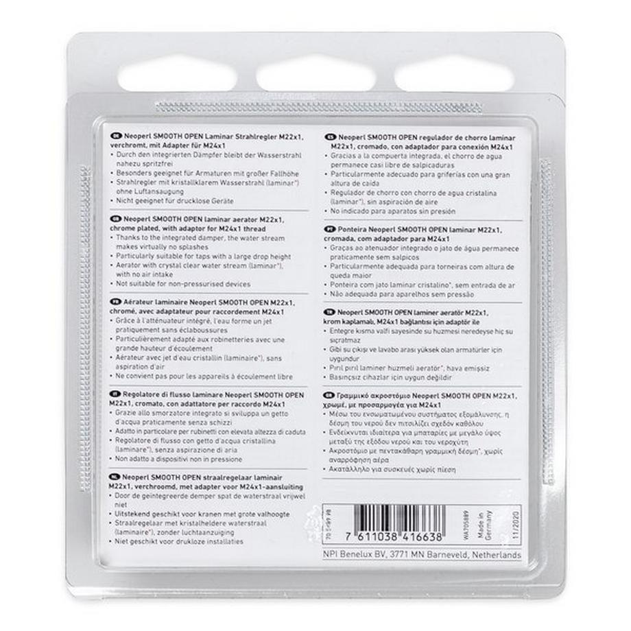 Neoperl Strahlregler Smooth Open 