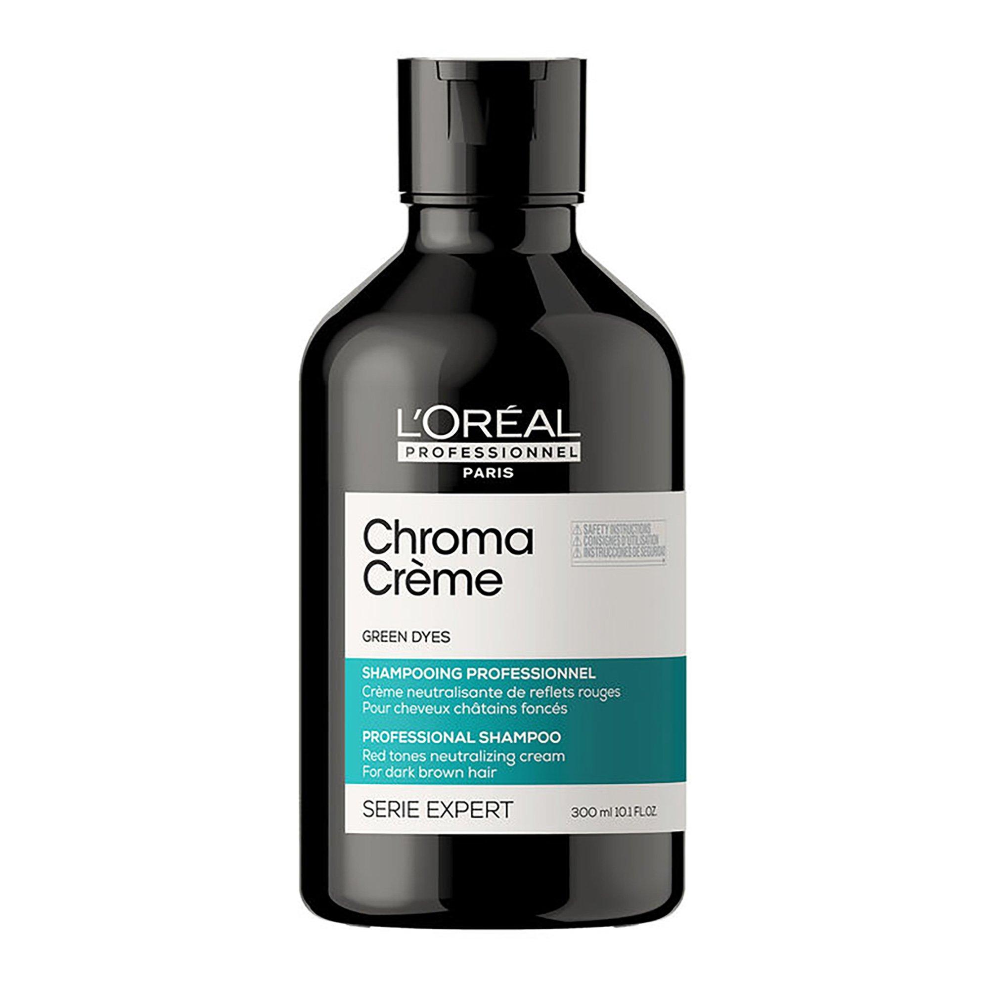L'Oréal Professionnel CHROMA CREME SHAMPOO Chroma Crème Green Matte Shampoo 
