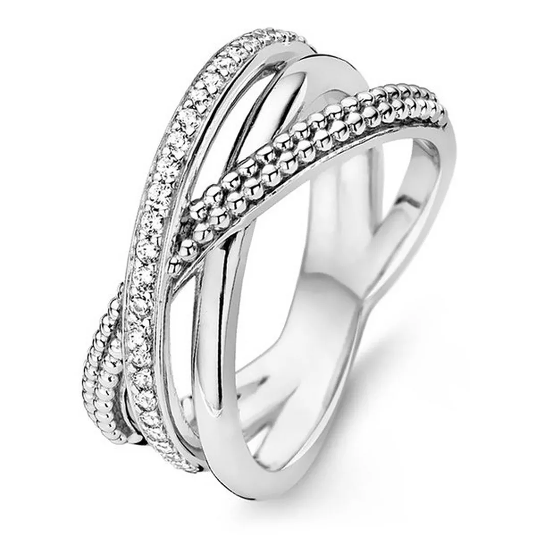 TI SENTO - Ring, 58, Silber