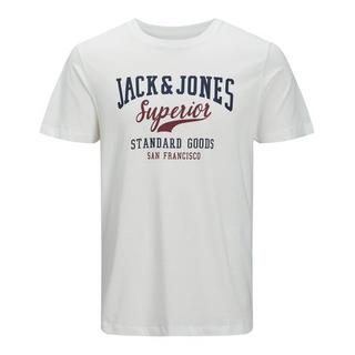 JACK & JONES JJELOGO TEE SS O-NECK 2 COL AW22 SN T-Shirt 