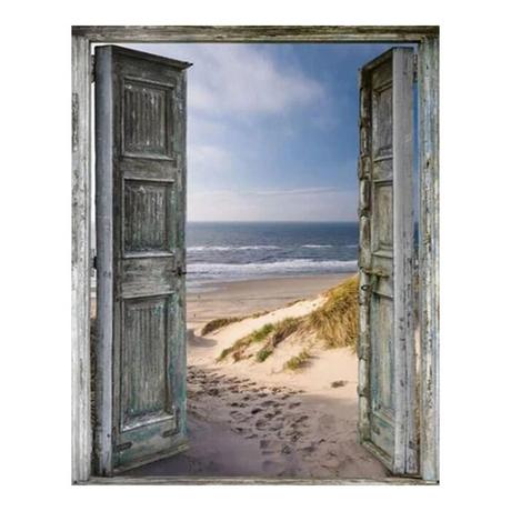 Figured'Art Diamantmosaik Tor zum Strand 